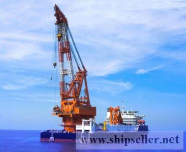5000t floating crane barge CCS class for sale