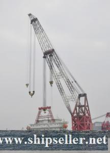 150t floating crane barge 150t crane barge 150 ton crane vessel 150t floating crane