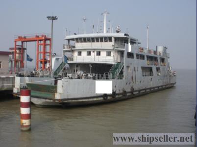 RO RO passenger boat/300P/19 truck(6t) price: USD 0.50M