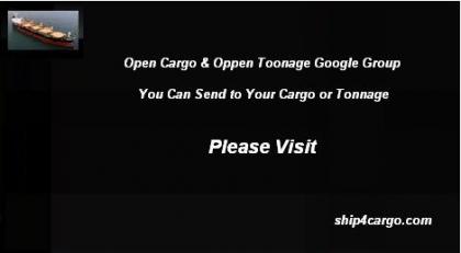 Open Cargo & Open Tonnage