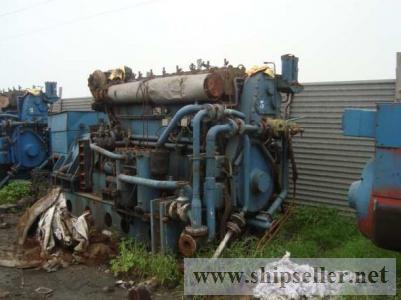 sale of Used Diesel Power Plant 1x MAN 7L 20/27