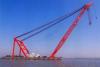 cheapest 1800t floating crane new built floating crane barge1800 ton