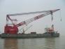 floating 1000t 1200t 1300t crane barge 1400t