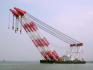 sell new 2600t floating crane cheapest crane barge 2600t 2600 ton
