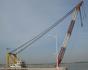 Cheap sell Crane barge floating crane 500t 500 ton