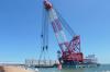 500t floating crane barge 500t crane barge 500 ton crane vessel
