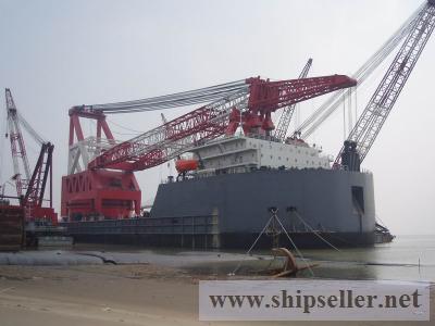 3200t Floating Crane charter rent 3200 ton crane barge